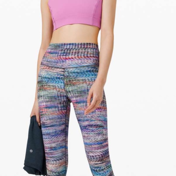 lululemon athletica Pants - Lululemon Athletica Colorful Knit Pattern Leggings